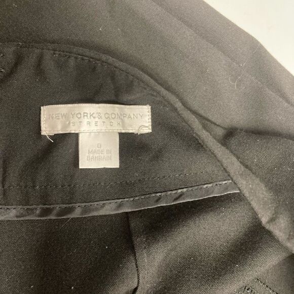 New York & Company Women's Stretch Pencil Skirt Black Size 0 - Picture 3 of 9